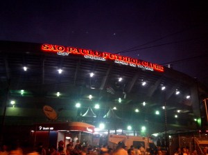 Morumbi-stadion in São Paulo.