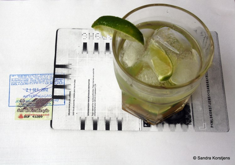 Het lange wachten wordt beloond met een caipirinha.