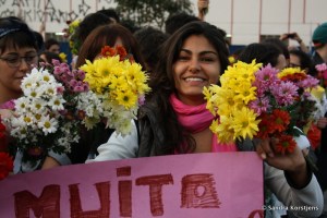 Deze demonstranten willen geen rellen