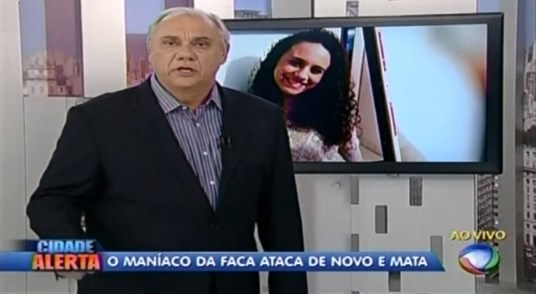 Presentator van het populaire misdaadprogramma Cidade Alerta.