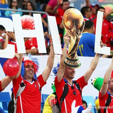 Enthousiaste Chileense fans
