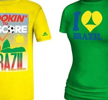 De gewraakte T-shirts van Adidas.