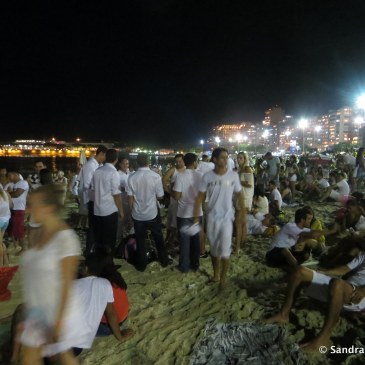 Oud & Nieuw op het strand van Copacabana © Sandra Korstjens