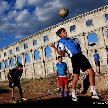 Het nieuwe stadion in Alto Santo is geïnspireerd op het Colosseum